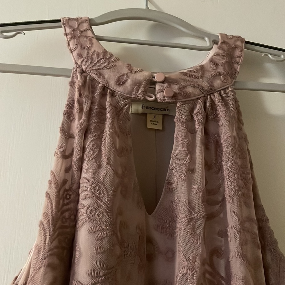 Francesca’s Lace Dress